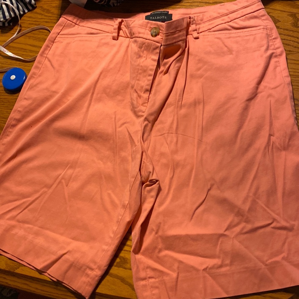 Talbots shorts pink